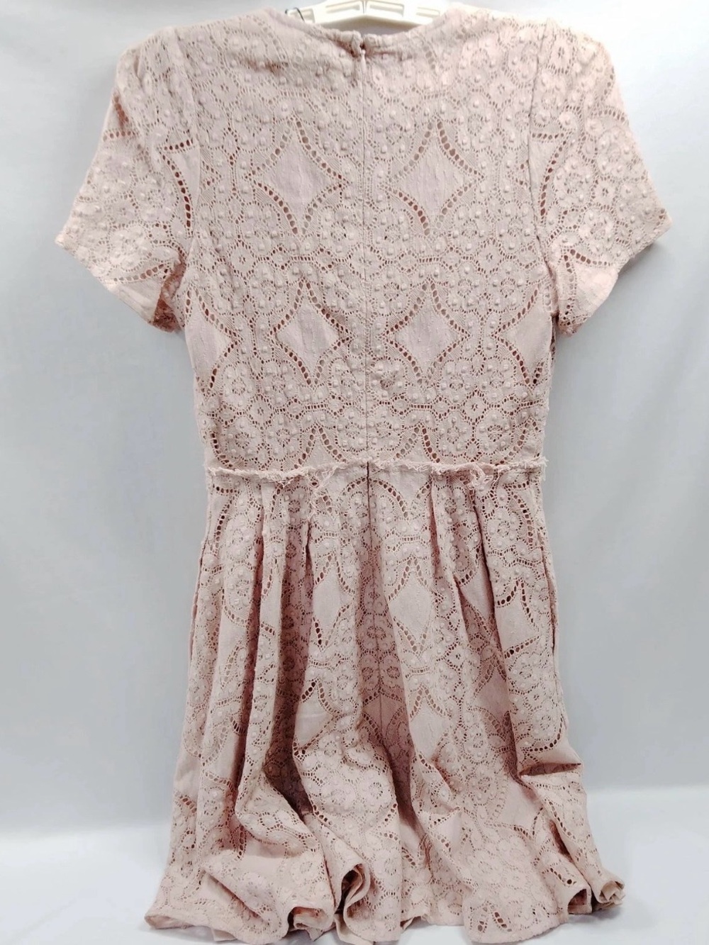 Burberry Pale Pink Lace Dress - Picture 3 of 14